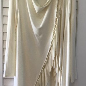 Serena Williams Fringe Cardigan NWOT